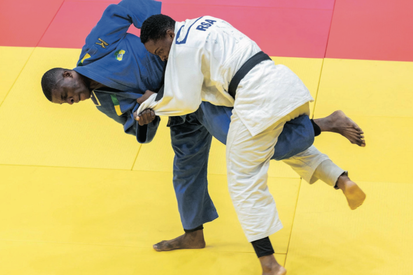 Therence Kouamba Poutoukou a tout fait pour accrocher la médaille de bronze