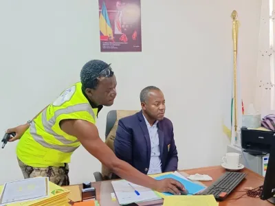 Agence nationale des infrastructures numériques et des fréquences (ANINF) à Oyem