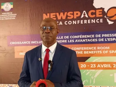 Aboubakar Mambinba Ndjoungui, Directeur général de l’Agence gabonaise d’études et d’observations spatiales (AGEOS)