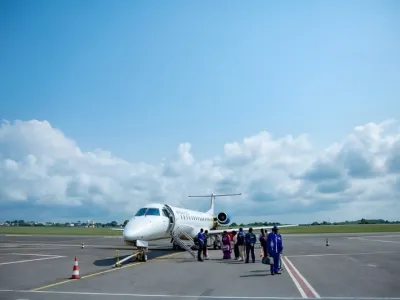 L’avion d’African United Airlines s’est posé à l’aéroport de Makokou