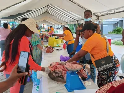 SAEG : un marché éphémère pour promouvoir la production locale