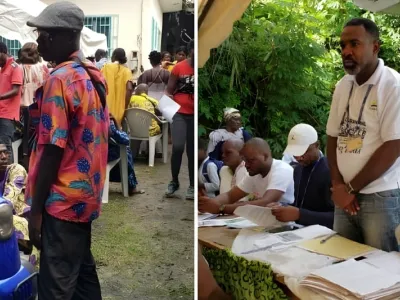 Personnes à mobilité réduite à lambaréné