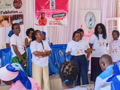 L'Asafac au chevet de l’Association des femmes catholiques du Gabon (AFCG)