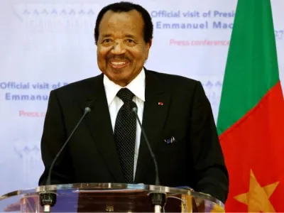 Le président camerounais Paul Biya