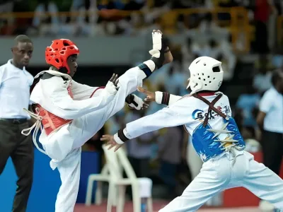 Représentation de Taekwondo Baby champion