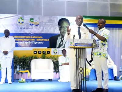 Blaise Louembe, président du PDG