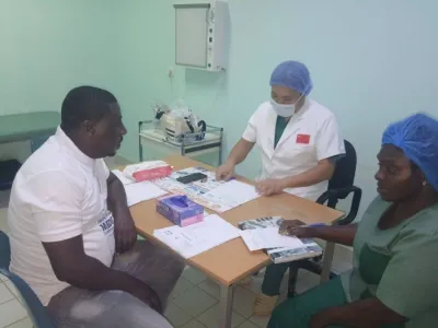 La caravane médicale soutenue par des médecins chinois a mobilisé les populations à Koula-Moutou.