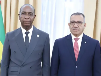 Carlos Okinda en poste à São Tomé-et-Príncipe