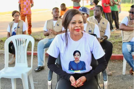 La candidate ‎Zenaba Gninga Chaning