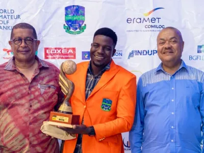 Chinhoi Robson, Vainqueur de l'Open de Moanda 