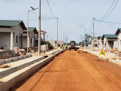 Cité Nzela-Bola à Lambaréné