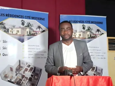 Guy Joël Ntsiegori, co-gérant de la société One Link Gabon 