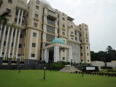 Le siège de la Cour constitutionnelle