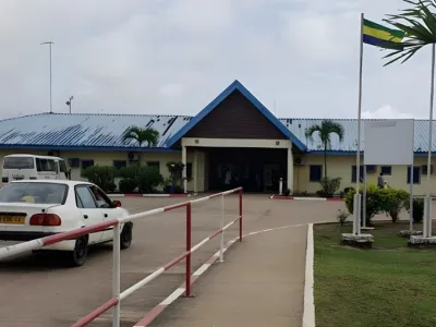 l'Hôpital Georges-Rawiri de Lambaréné