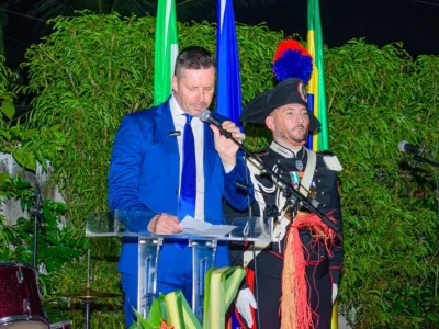 Stefano Moscatelli lors de son allocution. © DR