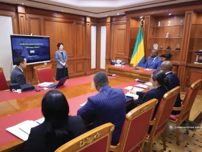 Oligui Nguema et la P-DG de Huawei Région Cémac évoquent la digitalisation de l’administration publique