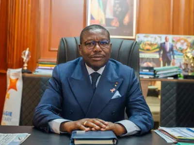 Edgard Moukoumbi, ministre des Travaux publics 