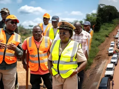 Edgard Moukoumbi, ministre des Travaux publics