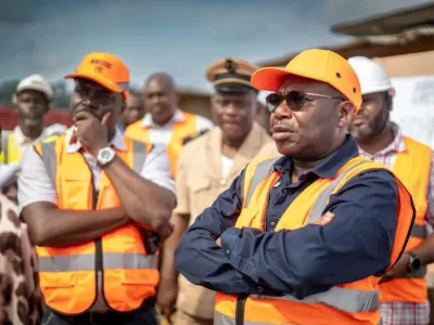 Edgard Moukoumbi, ministre des Travaux publics