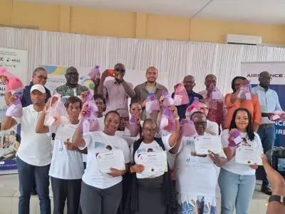 Formation à la confection des prothèses mammaire en coton 