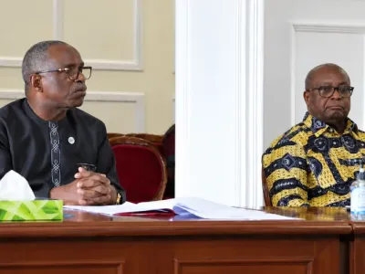 François Ndong Obiang et Adrien Nguema Mba