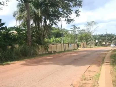 Un pan du quartier Dialogue à Franceville