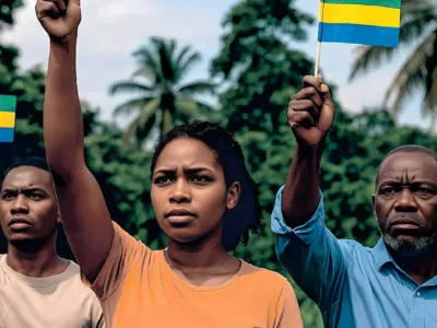 Consommateurs gabonais