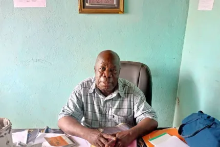 Gaston Mokoko, président de l’Association des notables de l’Ogooué-Ivindo.