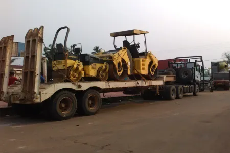 Les camions de Sinohydro