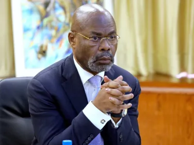 Germain Ngoyo Moussavou, président de la Haute autorité de la communication (HAC) 