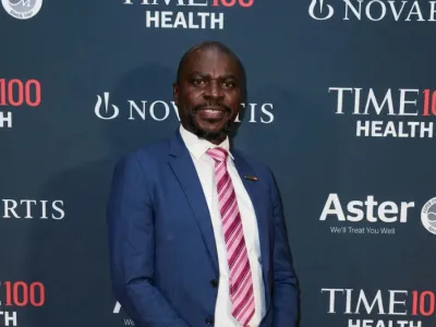 Pr Ghyslain Mombo-Ngoma, directeur du groupe de recherche sur la mise en oeuvre des médicaments à l'Institut Bernard Nocht de médecine tropicale (BNITM) et au Centre universitaire de médecine de Hambourg- Eppendorf (UKE), à Hambourg, en Allemagne