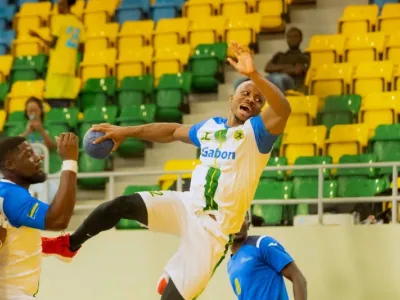 Handballeur gabonais