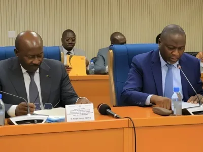 Henri-Claude Oyima, ministre d’État, ministre de l’Économie, des Finances, de la Dette et des Participations