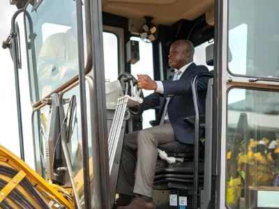 Hermann Immongault, vice-président du gouvernement gabonais