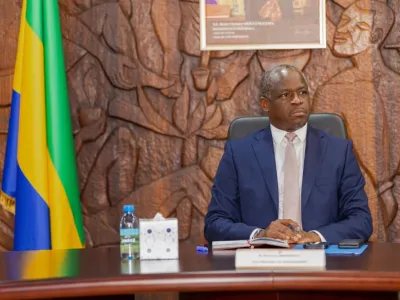 Hermann Immongault, vice-président du gouvernement gabonais