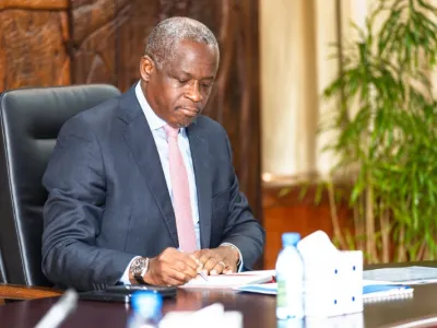 Hermann Immongault, vice-président du gouvernement gabonais