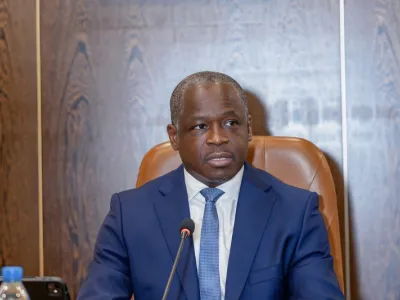 Hermann Immongault, vice-président du gouvernement gabonais