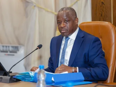 Hermann Immongault, vice-président du gouvernement gabonais
