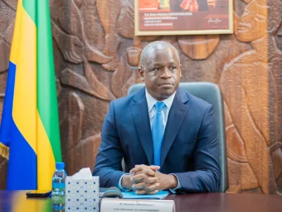 Hermann Immongault, vice-président du gouvernement gabonais