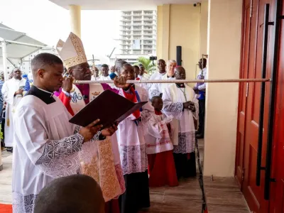 Inauguration de la Cathédrale Sainte-Marie