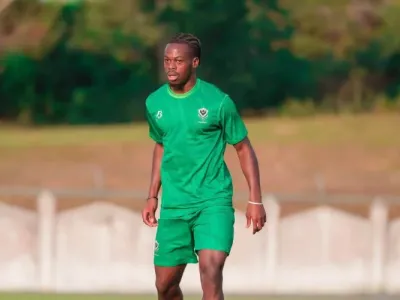 Jacques Ekomié, footballeur international gabonais