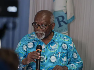 Jean-Robert Goulongana, président par intérim du Rassemblement pour la patrie et la modernité (RPM)