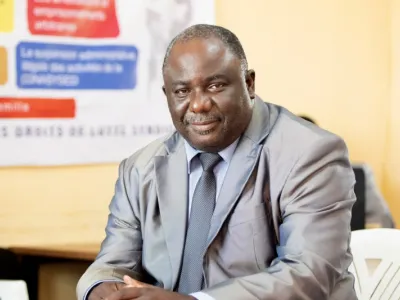 Le président du PNTP, Jean-Remy Yama