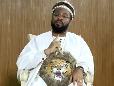 Junior Xavier Ndong Ndong,  président du Conseil national des rites et traditions du Gabon