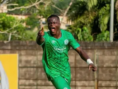 Kaled Okoua Nkani, footballeur à Mangasport