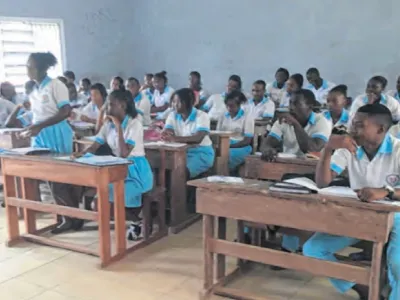 Des apprenants du lycée Paul INDJENDJET GONDJOUT