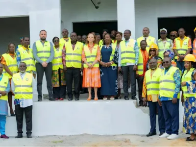 Chantier du laboratoire du contrôle des eaux et des aliments