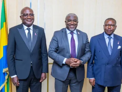 Lambert Mouvinde Millot et Edgard Moukoumbi