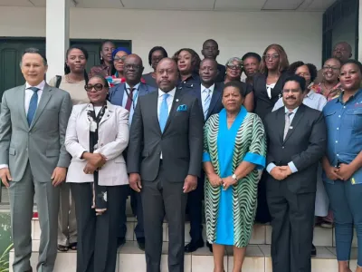 Lancement de la formation sur la production de manioc à l'Igad
