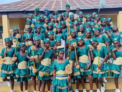 Les majorettes de Mékambo